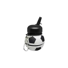 BOTELLA FUTBOL DE SILICONA PLEGABLE - comprar online