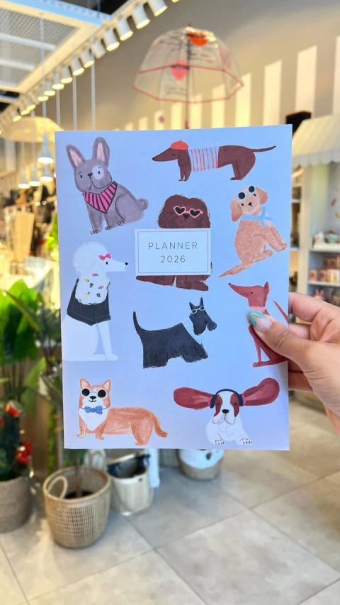 Planner 2026 Perritos