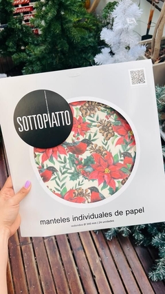 plato de sitio papel
