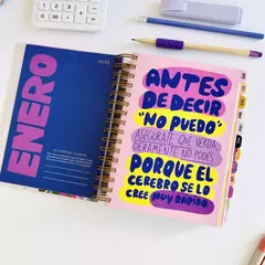 Agenda sem. a la vista flores 2025 en internet