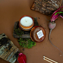 Velas de Soja - Antique Huerta Orgánica - Low Cost