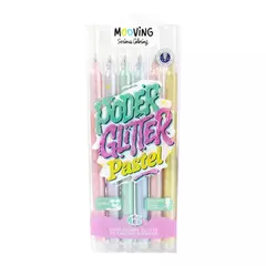 Marcadores Glitter Pastel