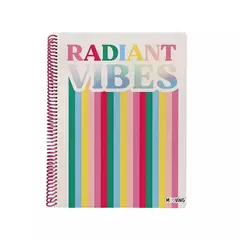 Cuaderno Universitario "Radiant vibes"