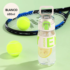 Botella Deportiva con filtro 680ml - Low Cost