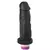 Prótese com Vibrador 18X4,6cm Black SS015V na internet