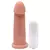 Prótese Peniana c\ Vibrador 19X5cm em Cyber Skin Kgel CKT3128 - loja online
