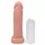 Prótese Peniana c\ Vibrador 17X4cm em Cyber Skin CKT3123