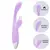Vibrador Ponto G c/12 Velocidades c/ Aquecimento USB Roxo 8430 - comprar online