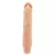 Prótese com Vibrador 25,5X4,9cm em Cyber Skin PE005F