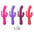 Vibrador Triplo Jelly c/12 Vel USB PG016R - comprar online