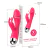 Vibrador Rabbit Ponto G 30 Vibrações recarregável USB Vermelho PG172 - comprar online