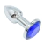 Plug Anal mini de Metal 5,6cm com Pedra PL000A