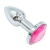 Plug Anal mini de Metal 5,6cm com Pedra PL000A na internet