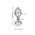 Plug Anal PEQUENO de Metal Vazado 6,6cm PL008P - comprar online