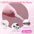 Vibrador por APP Triplo Estímulos Recarregável USB - loja online