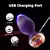 Imagem do Vibrador Plug Vibratório 10 Velocidades Recarregável USB SF00084