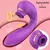 Vibrador Lisa com Pulsação 10 Velocidasdes recarregável USB