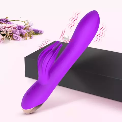 Vibrador Duplo Estímulo 10 Velocidades reccarregável USB