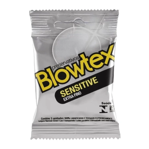 Preservativo Blowtex Sensitive Extra Fino c/3