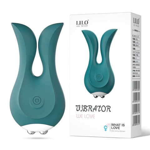 Vibrador Lilo We Love 10 Vel Recaregável USB Verde VB091A - comprar online