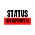 “Status indisponível”
