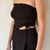 Cropped assimétrico amarração - comprar online