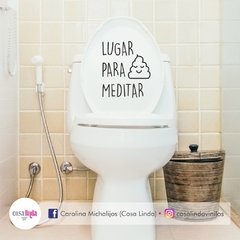 Vinilo "Lugar para meditar"
