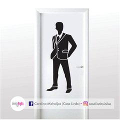 Vinilo "Puerta Hombre"