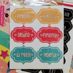 Vinilo para condimentos