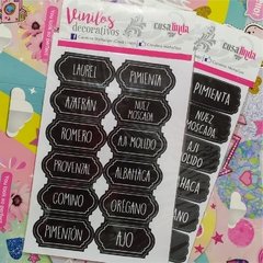 Vinilo para condimentos