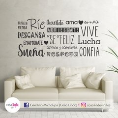 vinilos con frases vinilosdecorativos