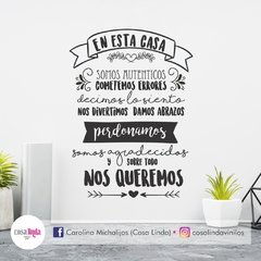 Vinilo "En esta casa somos"