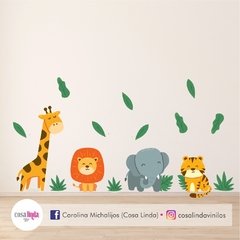 Vinilos Animalitos de la selva