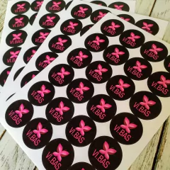 Stickers circulares 45 mm. - comprar online