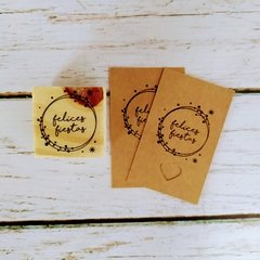 Sello Navidad 4x4 cm