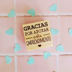 Gracias por apoyar este emprendimiento 2