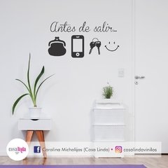 Vinilo "Antes de salir"