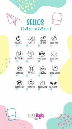 Catálogos Sellos de Corrección Ingles en internet