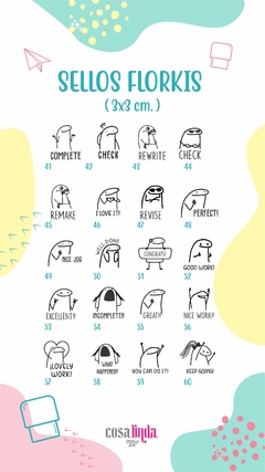 Imagen de Catálogos Sellos de Corrección Ingles