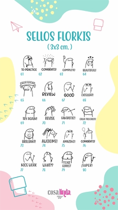 Catálogos Sellos de Corrección Ingles