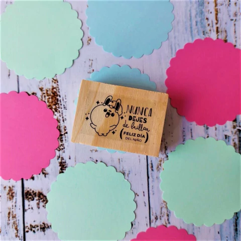 Sello Nunca dejes de brillar