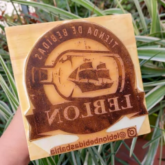 Sello de madera personalizado - Cosa Linda