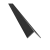Perfil Aluminio Tapacanto Atrim 1908 Negro x 2,5 Mts - comprar online