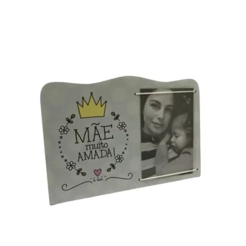 Porta-retrato 10x15 Mãe Muito Amada - Dajuju