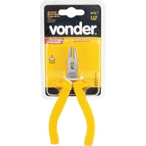 Alicate Bico Meia Cana Reto Vonder