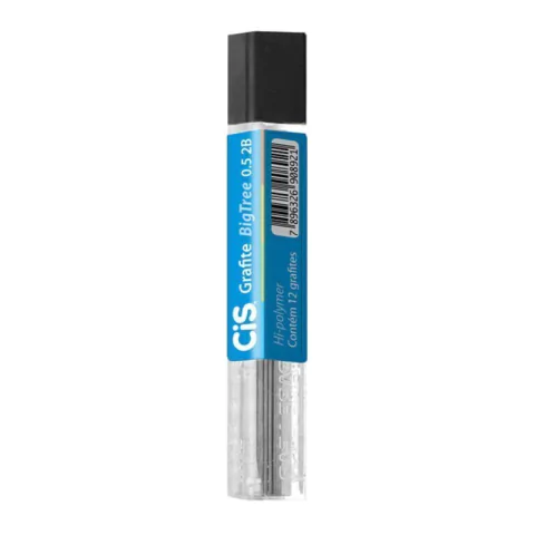 Ponta Grafite 0,5mm 2B Com 12und - Cis
