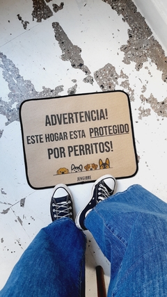 ADVERTENCIA PERRITOS - comprar online
