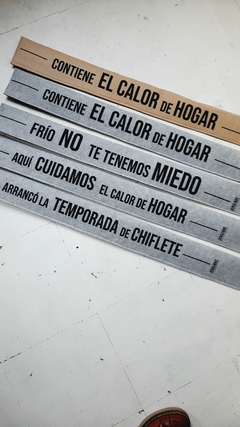 Funda aquí cuidamos el calor de hogar! en internet