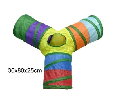 tunel para gato en Y