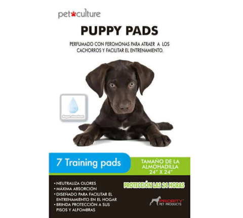 Paño Absorbente Puppy Pad 7 unidades